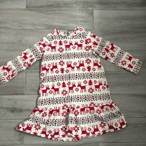 Size 8 Hanna Anderson Christmas PJs